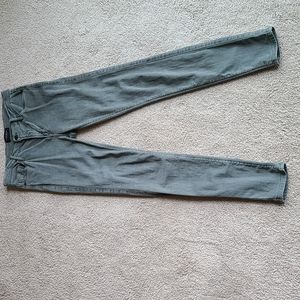 Black Orchid Jude Super Skinny Green Denim  Size 28